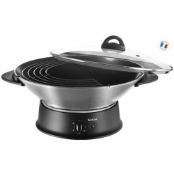 Sartu00e9n Wok Tefal WO3000 Negro Aluminio 1200 W