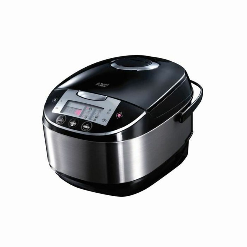 Vaporera Multifunciu00f3n Russell Hobbs 21850-56 Negro Acero Inoxidable 900 W