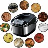 Vaporera Multifunciu00f3n Russell Hobbs 21850-56 Negro Acero Inoxidable 900 W