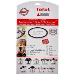 Goma SEB Tapa para Olla Olla Express Plu00e1stico u00d8 22 cm