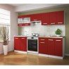 Mueble Auxiliar 40 x 47 x 82 cm Rojo Plu00e1stico Melamina PVC