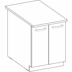 Mueble Auxiliar 60 x 51,6 x 85 cm Gris