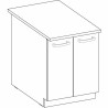 Mueble Auxiliar 60 x 51,6 x 85 cm Gris