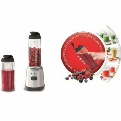 Batidora de Vaso Moulinex LM15FD10 Mini Blender 300 W Plateado 300 W 1 L