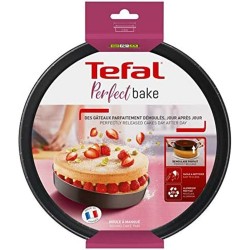 Molde para Horno Tefal u00d8 24 cm Marru00f3n Metal Aluminio