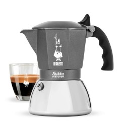 Cafetera Italiana Bialetti Brikka Aluminio