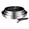 Juego de Sartenes Tefal Emotion L897S404 Acero Inoxidable u00d8 24 cm u00d8 22 cm u00d8 28 cm