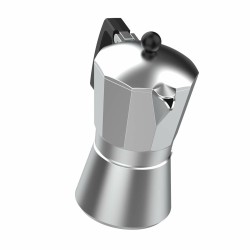 Cafetera Italiana Taurus KCP9009 9T MINI MOKA Plateado Aluminio (9 Tazas)