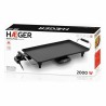 Plancha Asadora Lisa Haeger GR-200.010A Negro 2000 W