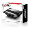 Parrilla Elu00e9ctrica Haeger GR-200.014A 2000 W