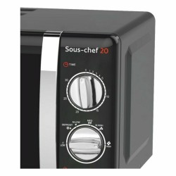 Microondas con Grill Haeger MW-70B.007A 20 L Negro 700W