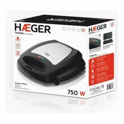 Sandwichera Haeger S4700023 750 W