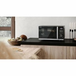 Microondas con Grill Sharp Negro 20 L 800 W 1200 W