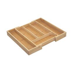 Organizador para Cubiertos 5five Madera Bambu00fa (34 x 25 x 4,5 cm)