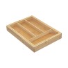 Organizador para Cubiertos 5five Madera Bambu00fa (34 x 25 x 4,5 cm)