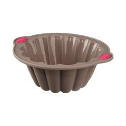 Molde para Tartas Secret de Gourmet Marru00f3n Silicona 22 cm