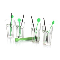 Set de Cocteleru00eda Secret de Gourmet Cristal Polipropileno