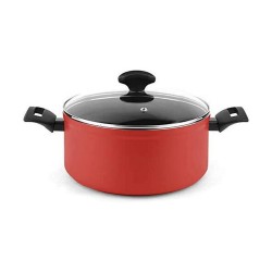 Cacerola FAGOR Rojo Aluminio (u00d8 24 cm)