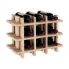 Botellero Astigarraga Evolutivo rioja Marru00f3n Pino (43 x 22 x 32,5 cm)