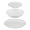 Vajilla Secret de Gourmet Ceru00e1mica Blanco 18 Piezas