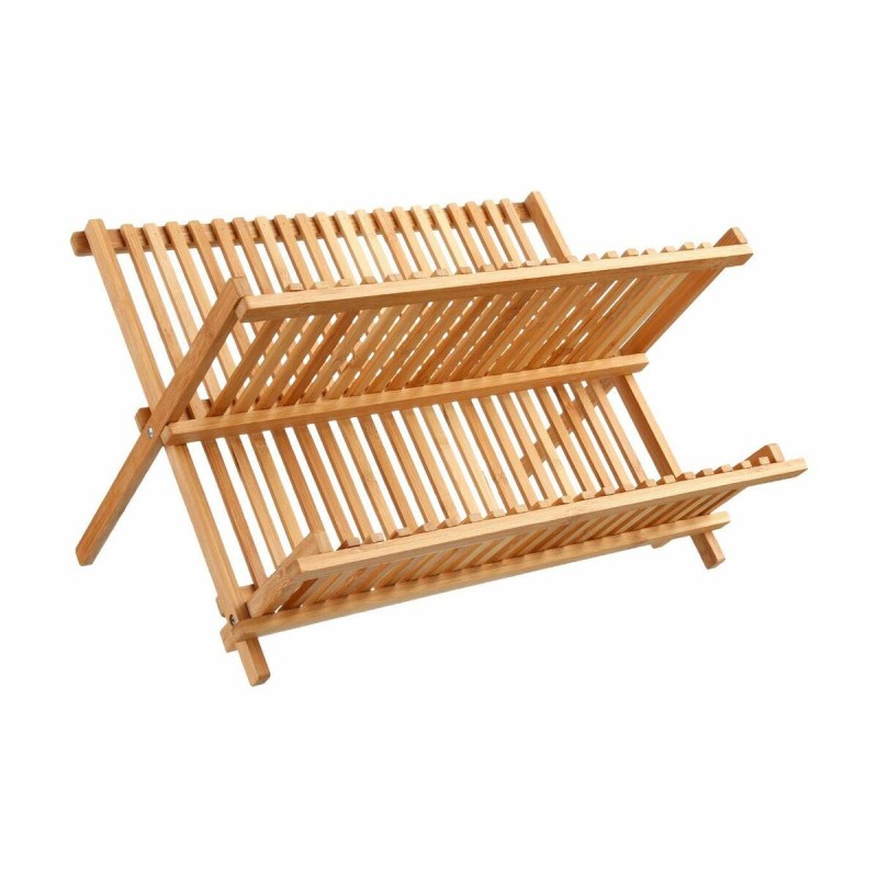 Escurridor para Fregadero 5five Plegable Natural Bambu00fa (42 x 33,5 x 25,5 cm)