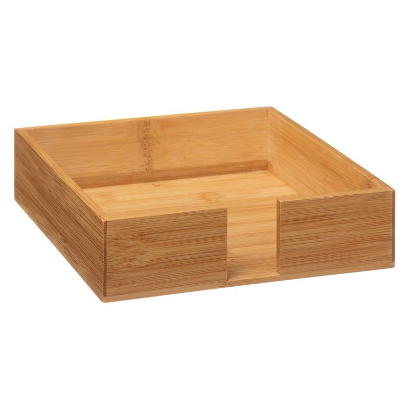 Servilletero Secret de Gourmet Bambu00fa 20,5 x 20,5 x 5,5 cm