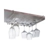 Soporte para Copas Metaltex My-crystal 38 x 26 x 7 cm Metal hasta 12 copas aprox. con pie de 7 cm de diu00e1metro mu00e1x.