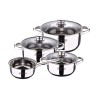 Bateru00eda de Cocina San Ignacio Cassel SG8172 Acero Inoxidable (7 Piezas)