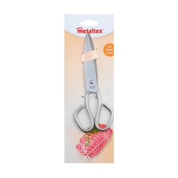 Tijeras Metaltex Cocina Acero Inoxidable Cromado (18 cm)