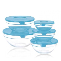 Set de 5 Fiambreras Glass...