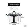 Olla de Cocciu00f3n Lenta Masterpro bgmp-1506 u00f8 28 cm (9,5 L)