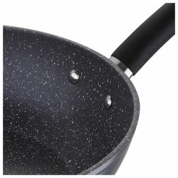 Sartu00e9n Wok Masterpro Gris Aluminio Aluminio Forjado (u00d8 28 cm)