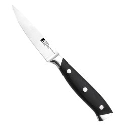 Cuchillo Pelador Masterpro BGMP-4307 Negro Acero Inoxidable Acero inoxidable/Madera 8,75 cm