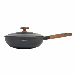 Sartu00e9n Wok Oroley Nature Madera Aluminio fundido 30 cm