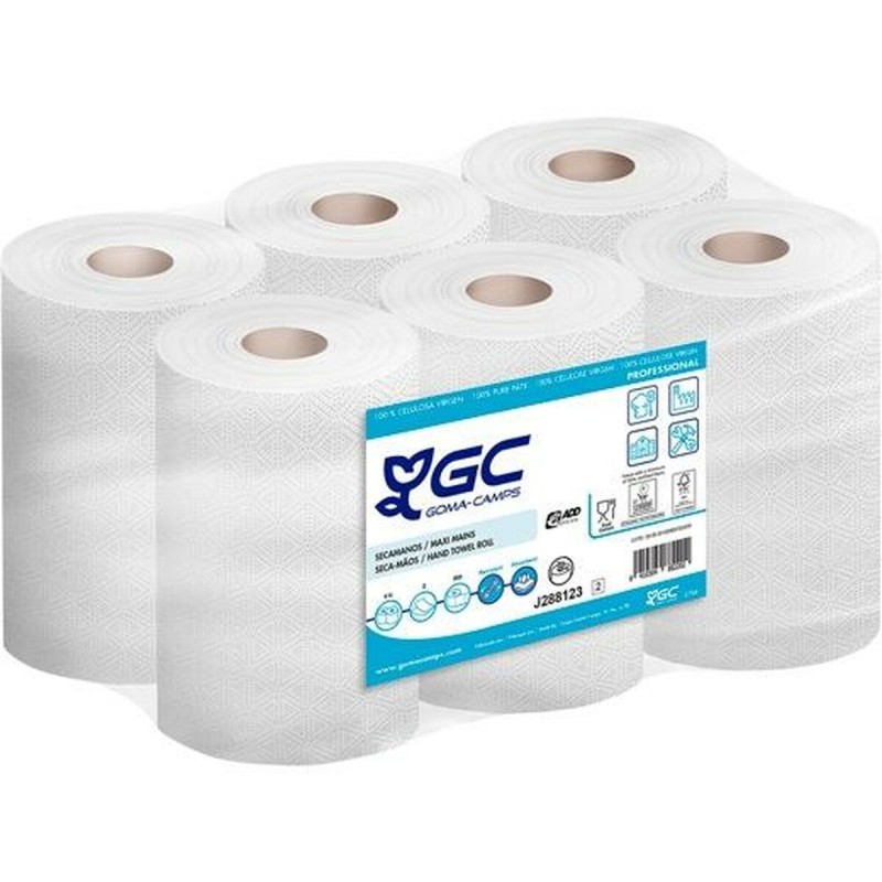 Papel secamanos GC Blanco 60 m