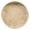 Bandeja de Aperitivos Beige Bambu00fa 35 x 35 x 5 cm Madera MDF