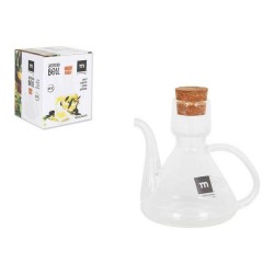 Aceitera La Mediterru00e1nea Bell Vidrio de Borosilicato Con Tapa Silicona (125 cc)