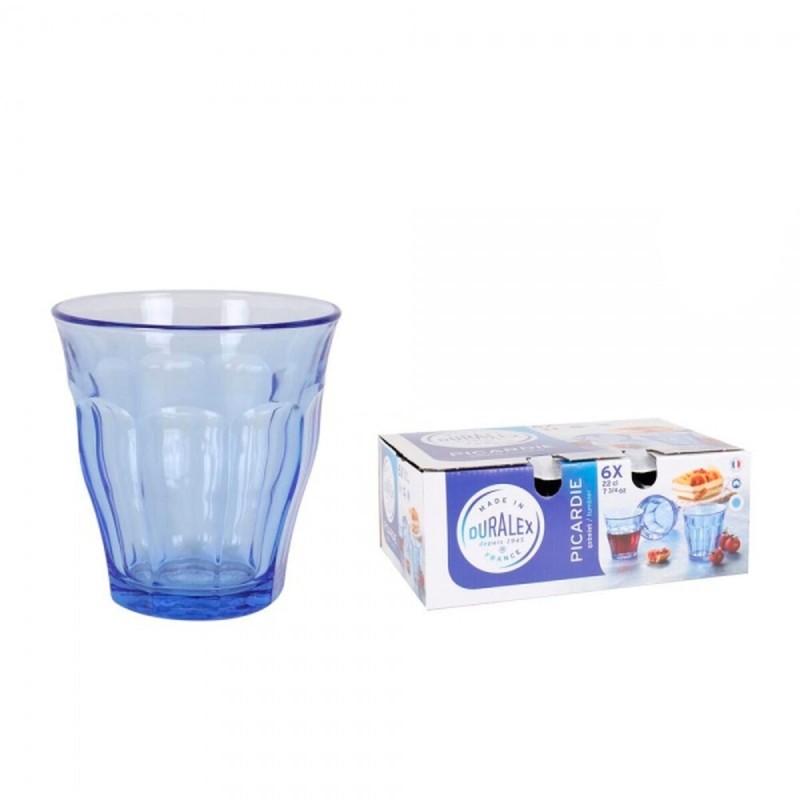 Set de Vasos Duralex Picardie 220 ml (6 Unidades)