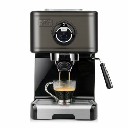 Cafetera Express de Brazo Black & Decker ES9200010B           1,2 L Negro Plateado 2 Tazas