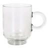 Juego de 6 Tazas de Cafu00e9 Royal Leerdam Sentido Mug Transparente Cristal 6 Piezas (6 Unidades) (37 cl)