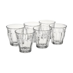 Set de Vasos Duralex Picardie 160 ml 6 Piezas