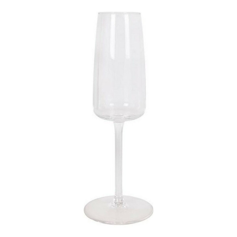 Copa de champu00e1n Royal Leerdam Leyda Cristal Transparente 6 Unidades