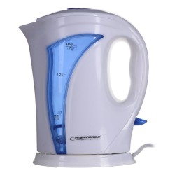 Hervidor Esperanza EKK018G Azul Blanco Plu00e1stico 2200 W 1,7 L