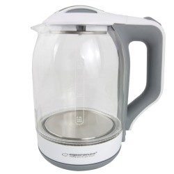 Hervidor Esperanza EKK025W Blanco Vidrio Plu00e1stico 1500 W 1,7 L