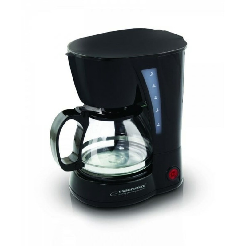 Cafetera Elu00e9ctrica Esperanza EKC006 Negro 650 W 0,6 L