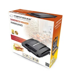 Sandwichera Esperanza EKT010 Negro 1000 W