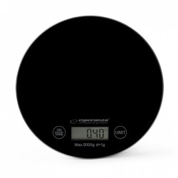 Bu00e1scula de Cocina Esperanza EKS003K Negro 5 kg