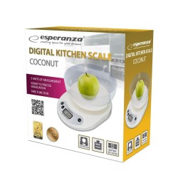 Bu00e1scula de Cocina Esperanza EKS007 Blanco 5 kg