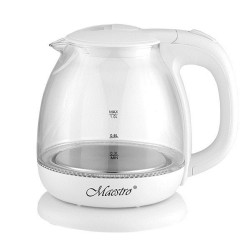 Hervidor Feel Maestro MR-055 Blanco Vidrio 1100 W 1 L