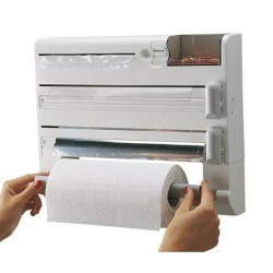 Portarrollo de Papel de Cocina Leifheit 25723 Blanco Plu00e1stico